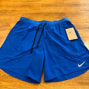 Nike Dri-FIT Stride Running Men's Medium Blue 7" Shorts DM4741 480 New With Tags